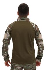 Single Sword Erkek&Kadın Taktik Kombat T-shirt MULTİCAM - 2XL