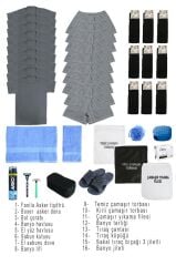 Single Sword 40 Parça Ekonomik Temel Acemi Bedelli Havacı Asker Seti 9 Lu