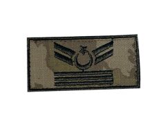 Single Sword Yeni TSK Eğitim Nakış Rütbe (Mini Model) UZM.ÇVŞ.7