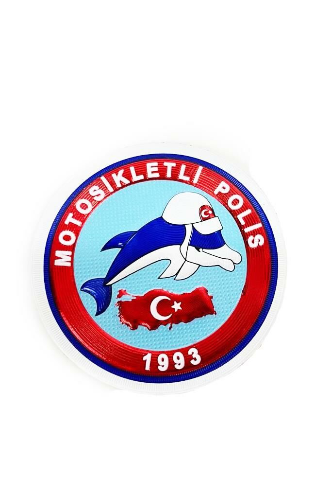 Motorsikletli Polis Arması