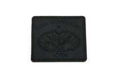 Single Sword Özel Kuvvetler Plastik Patch - Peç SİYAH