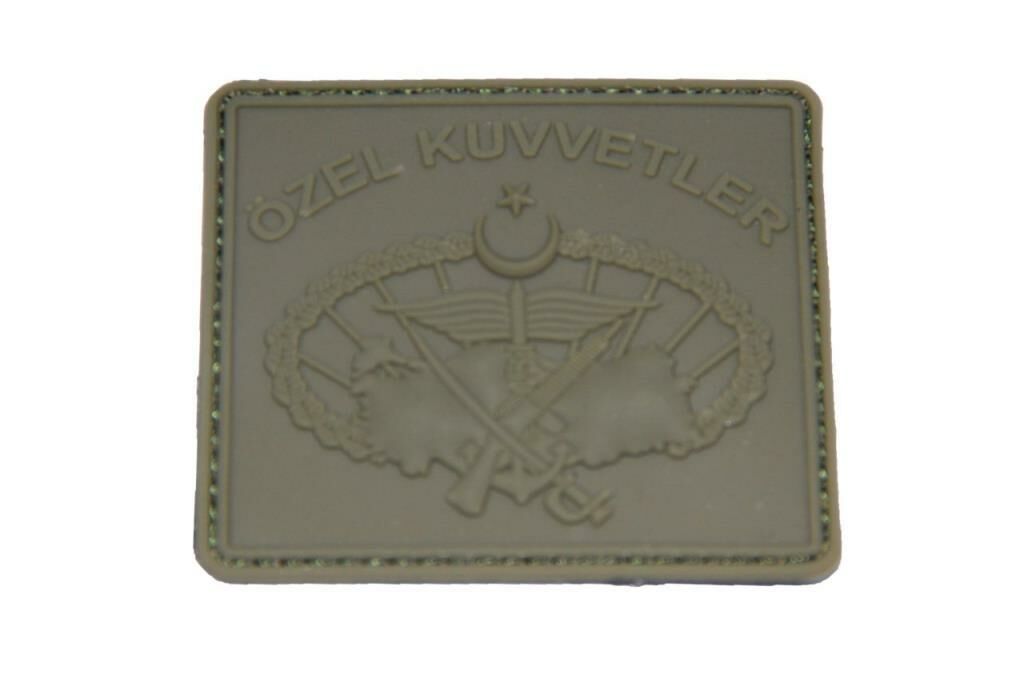 Single Sword Özel Kuvvetler Plastik Patch - Peç HAKİ