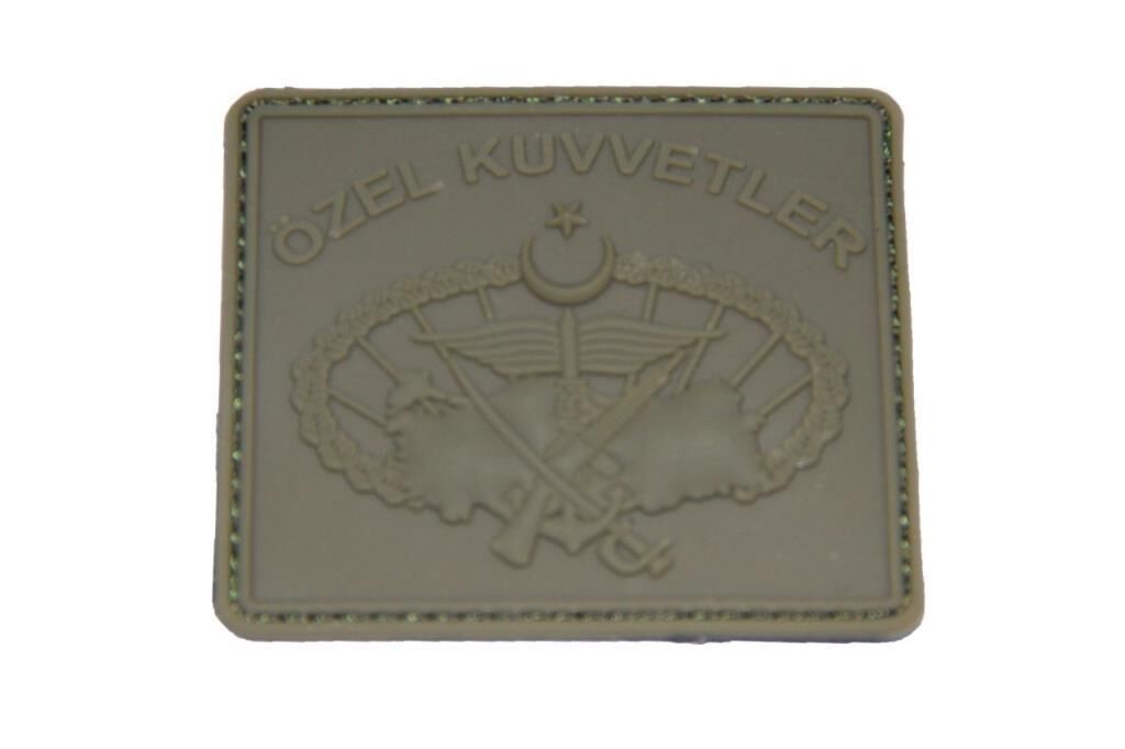 Single Sword Özel Kuvvetler Plastik Patch - Peç HAKİ