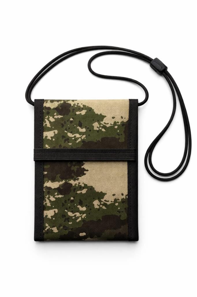 Single Sword Boyun Askılı Cüzdan - Büyük