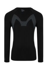 Thermoform Extreme PP Erkek Seamless Termal Sweatshirt SİYAH SİYAH - M-L