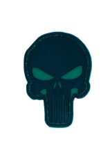 Single Sword Plastik Kurukafa Patch - Peç HAKİ