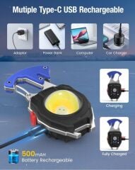 WRT Şarjlı Led Lambası Kamp Çakmak Mini Fener