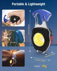 WRT Şarjlı Led Lambası Kamp Çakmak Mini Fener