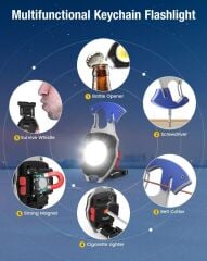 WRT Şarjlı Led Lambası Kamp Çakmak Mini Fener