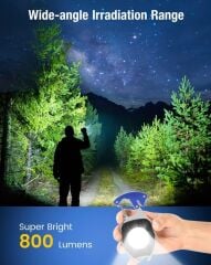 WRT Şarjlı Led Lambası Kamp Çakmak Mini Fener