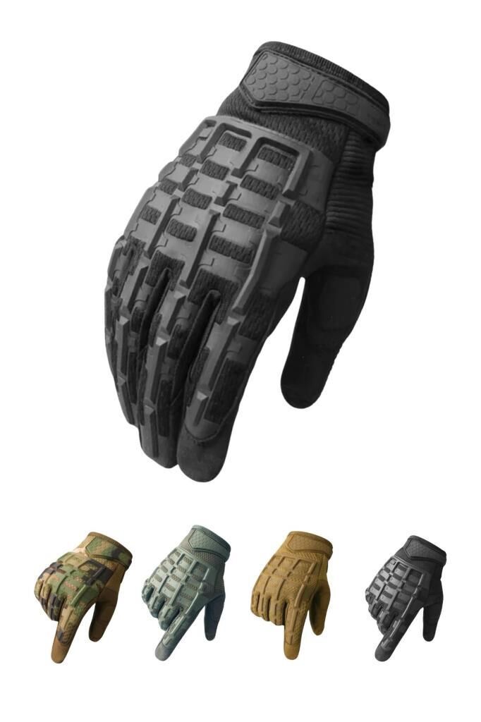 Single Sword Taktik Mekanik Eldiven -Güvenlik İş Eldiveni, Endüstriyel, İnşaat ve Sürücü Kullanımı İçin