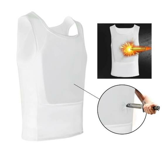 Single Sword  Gömlek Altı Kurşun Geçirmez Yelek BEYAZ