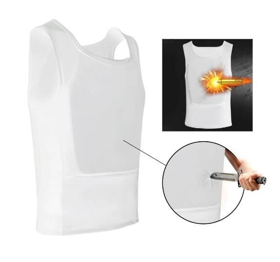 Single Sword  Gömlek Altı Kurşun Geçirmez Yelek BEYAZ