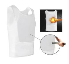 Single Sword  Gömlek Altı Kurşun Geçirmez Yelek BEYAZ