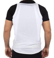 Single Sword  Gömlek Altı Kurşun Geçirmez Yelek BEYAZ