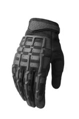 Single Sword Taktik Mekanik Eldiven -Güvenlik İş Eldiveni, Endüstriyel, İnşaat ve Sürücü Kullanımı İçin SİYAH - L