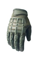 Single Sword Taktik Mekanik Eldiven -Güvenlik İş Eldiveni, Endüstriyel, İnşaat ve Sürücü Kullanımı İçin HAKİ - L