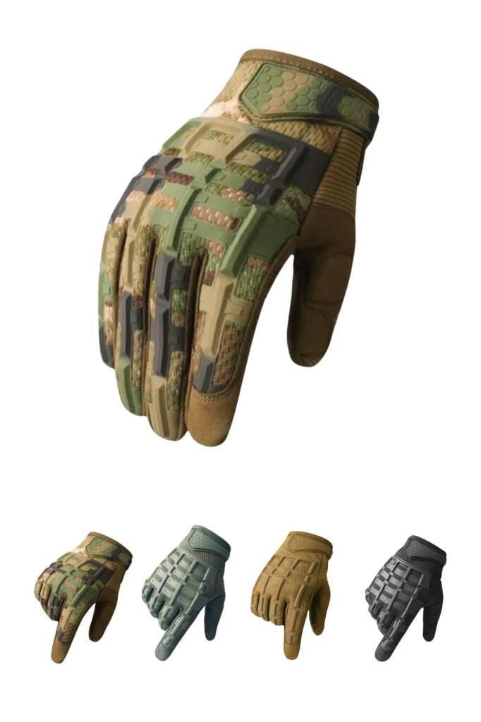 Single Sword Taktik Mekanik Eldiven -Güvenlik İş Eldiveni, Endüstriyel, İnşaat ve Sürücü Kullanımı İçin XL - MULTİCAM