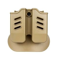 BG Taktiksel Çiftli Modüler Ekipman Taşıma Kılıfı BEJ