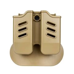 BG Taktiksel Çiftli Modüler Ekipman Taşıma Kılıfı BEJ