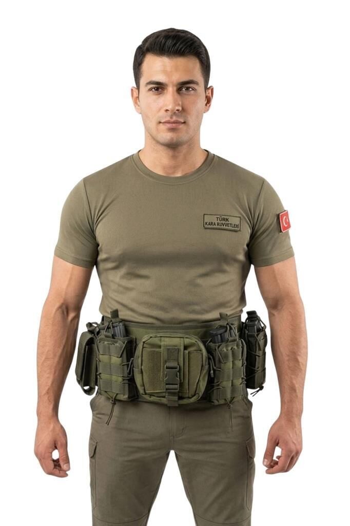 Single Sword Yerli Molle Kemer KD-2 HAKİ