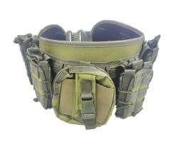 Single Sword Yerli Molle Kemer KD-2 HAKİ