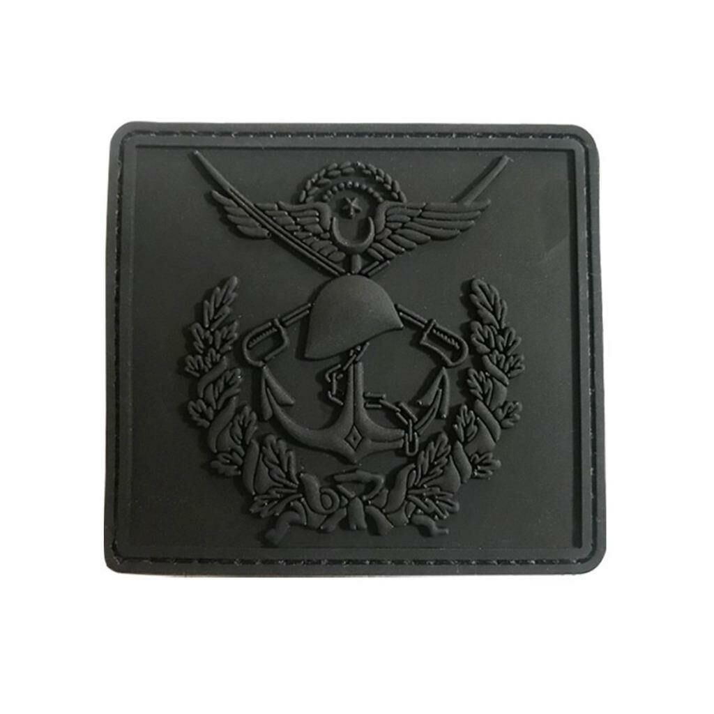 Genelkurmay Plastik Patch - Plastik Peç SİYAH