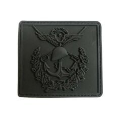 Genelkurmay Plastik Patch - Plastik Peç SİYAH