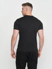 Single Sword SS Yakasıız Kısa Kol Tişört – LACOS Kumaş SİYAH - XL