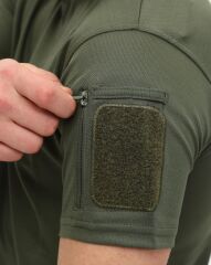 Single Sword Bisiklet Yaka Kısa Kol Taktik T-shirt HAKİ - M