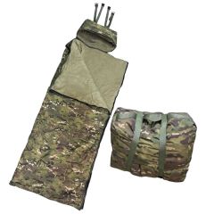 Single Sword Su Geçirmez Kamp&Çadır&Askeri Yazlık&Kışlık Çift Fermuarlı Uyku Tulumu +Taşıma Çantalı, 220x80 cm PİKSEL