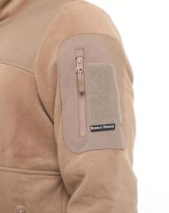 Single Sword Erkek&Kadın Tactical Garni Polar Mont-Hırka-Ceket BEJ - 2XL