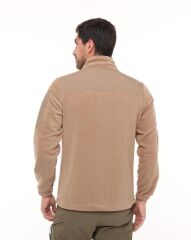 Single Sword Erkek&Kadın Tactical Garni Polar Mont-Hırka-Ceket BEJ - 3XL