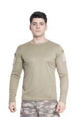 Single Sword Bisiklet Yaka Uzun Kollu  Basic&Taktik Erkek T-shirt